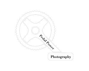pedal power photography logo