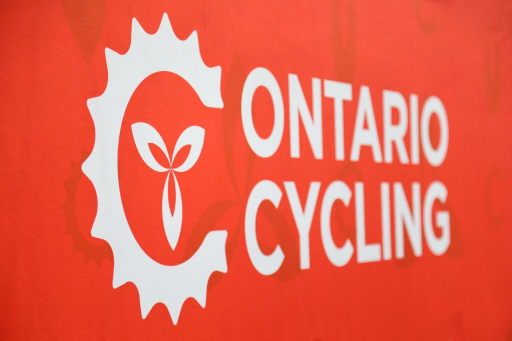 Ontario Cycling logo fade